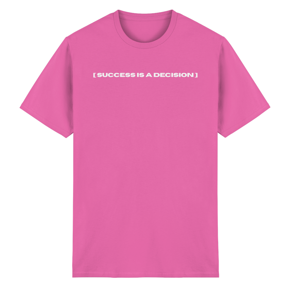 Success is a decision.  - Heavy Cotton T-Shirt