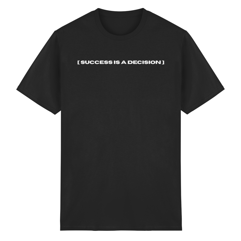 Success is a decision.  - Heavy Cotton T-Shirt