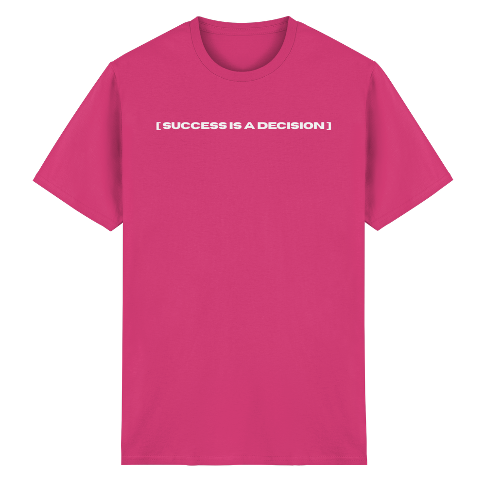 Success is a decision.  - Heavy Cotton T-Shirt