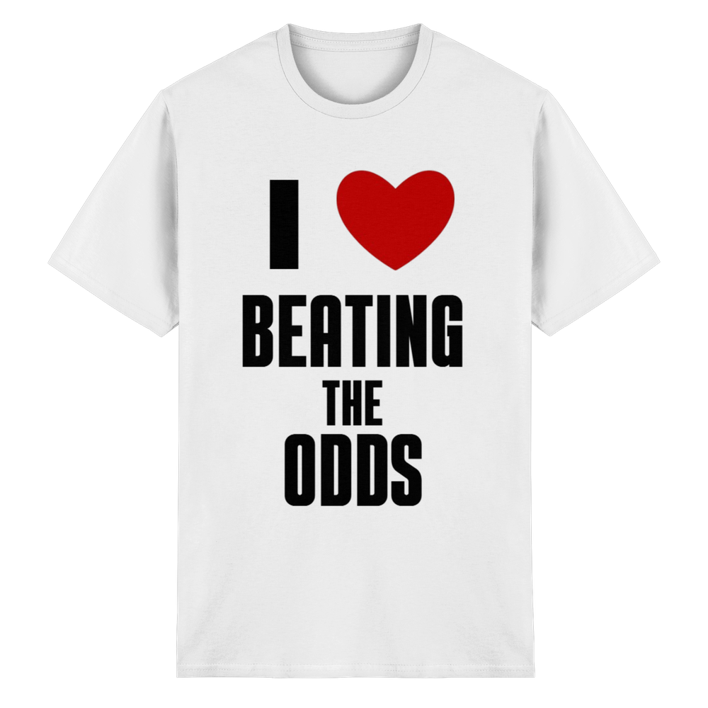 i love beating the odds version 2 - Heavy Cotton T-Shirt