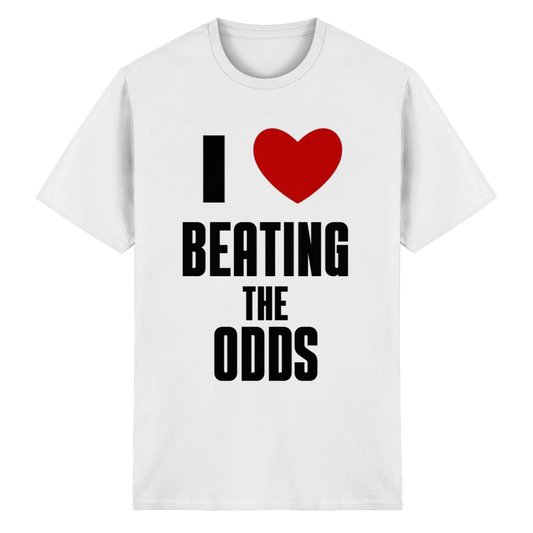i love beating the odds version 2 - Heavy Cotton T-Shirt