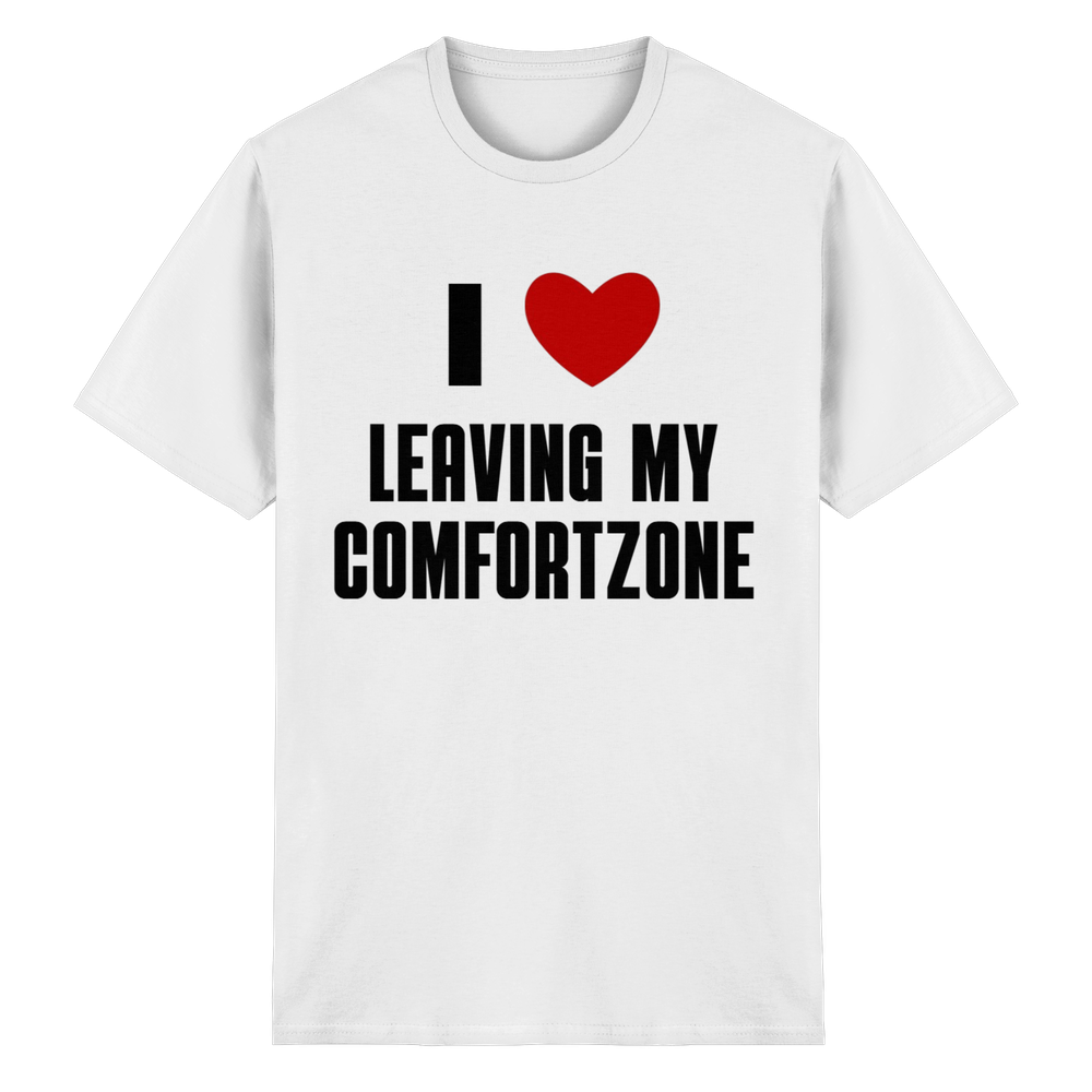i love leaving my comfortzone - Heavy Cotton T-Shirt