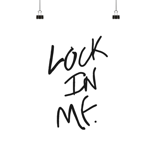 Lock in mf. - Poster Din A1 (hoch)