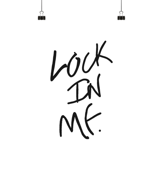 Lock in mf. - Poster Din A3 (hoch)